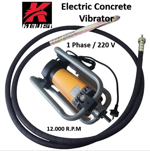 KIMURA electric concrete vibrator 1 phase 